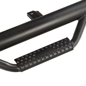 Jeep Wrangler TJ Nerf Bars - Rugged Ridge - Spartan - Textured Black - `97-`06
